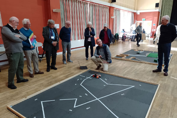 u3a Constructors Show Their Metal at Robot Challenge