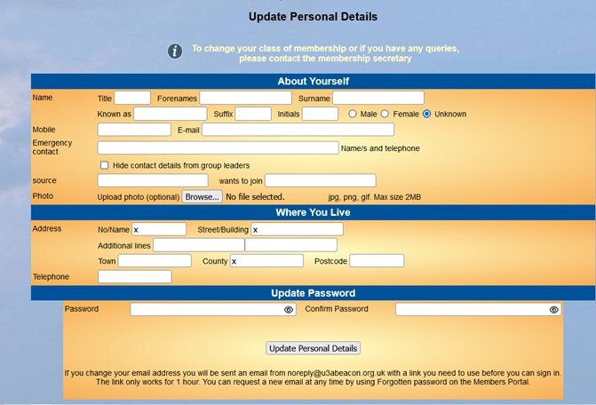 igo help portal personal details