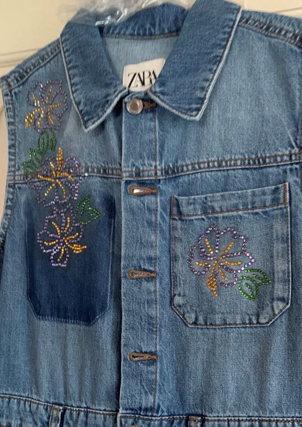 A bit of sparkle gives a garment a new lease of life by June Russell from Tower Hamlets u3a