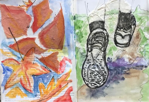 'Two parts' by Yvonne Paddy, Lymington u3a