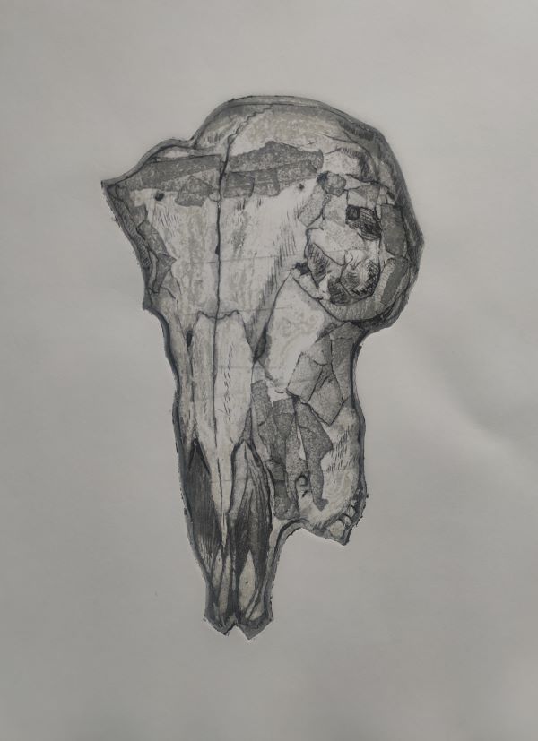 'Using up scraps' by Laurie Hussain, Banbury u3a