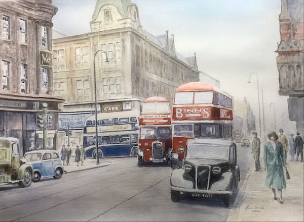 'Mackie's Corner, Sunderland' by Ron Smith, Grimbsy & Cleethorpes u3a