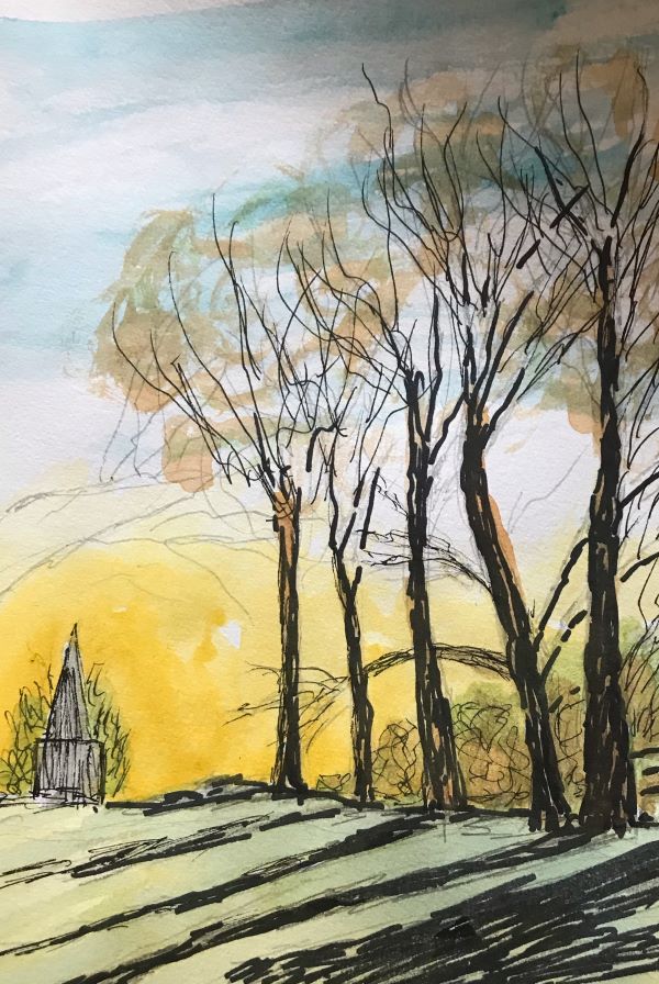 'Daybreak' by Dennis Parkinson, Northallerton u3a