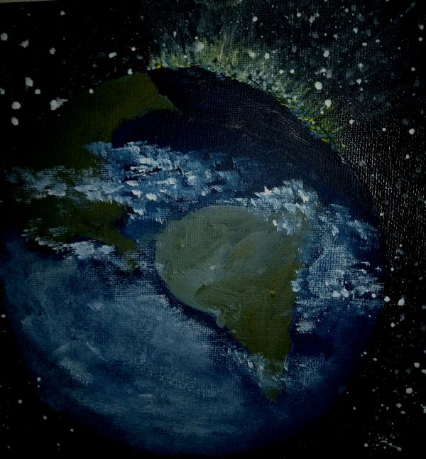 'World' by Marian Lewis, South West Herts u3a