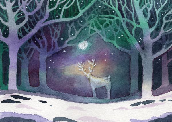 'Deer' by Laurie Hussain, Bannury u3a