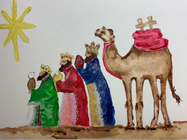 'Three Wise Men' by Anona Phillips, Doncaster u3a