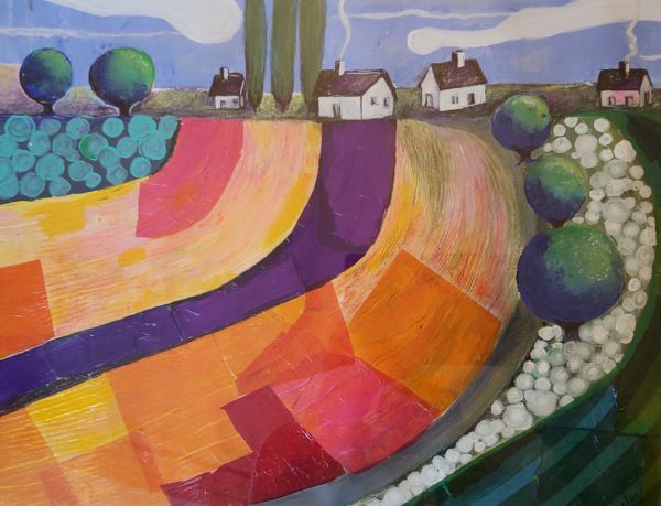 'Farm' by Liisa Brown, Stroud u3a