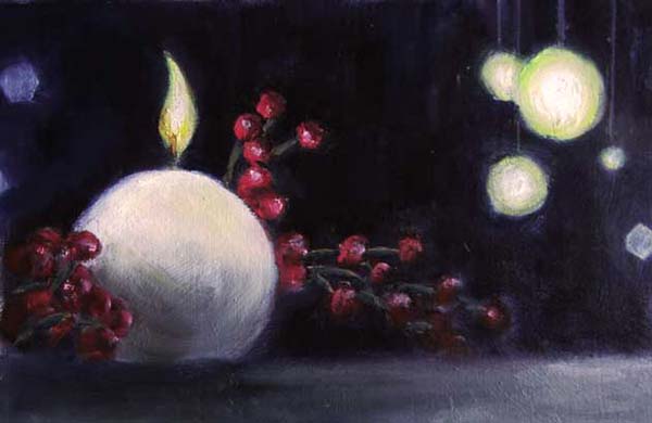 'Festive candlelight' by Paul Kearney of Edinburgh u3a