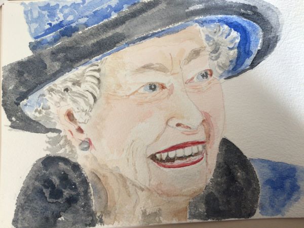 'The Queen' by Elaine Adams, Northallerton u3a