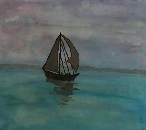'Sail' by Imelda Robinson, Syston & District u3a