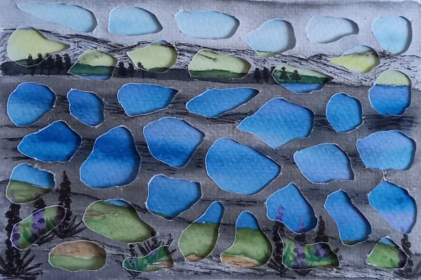 'Reveal the Day' by Pam Morris, Tavy District u3a