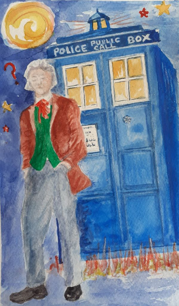 'Dr Who' by Anne Pearson, Hale & District u3a