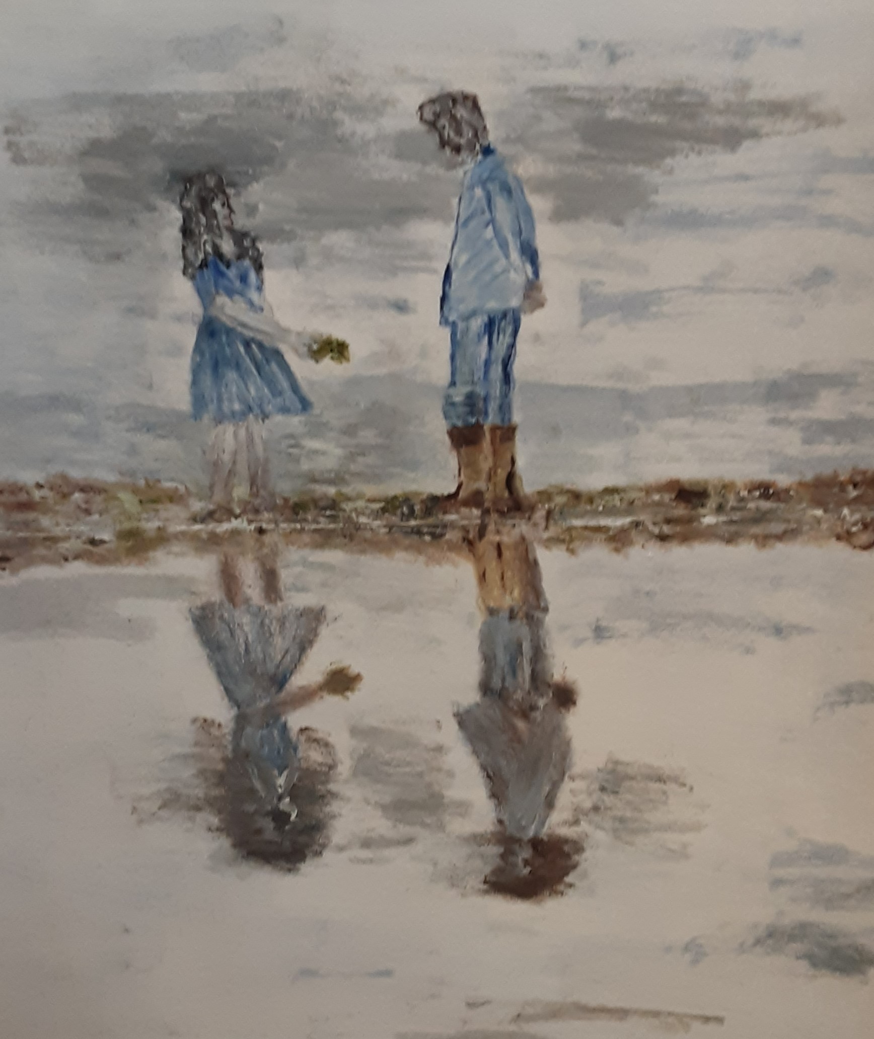 'Foraging' by Annie Fisher, Pontyclun u3a