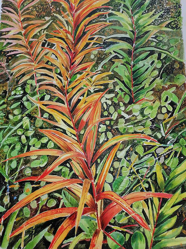 'Embers of Autumn' by Peter Kennedy of St Helens u3a