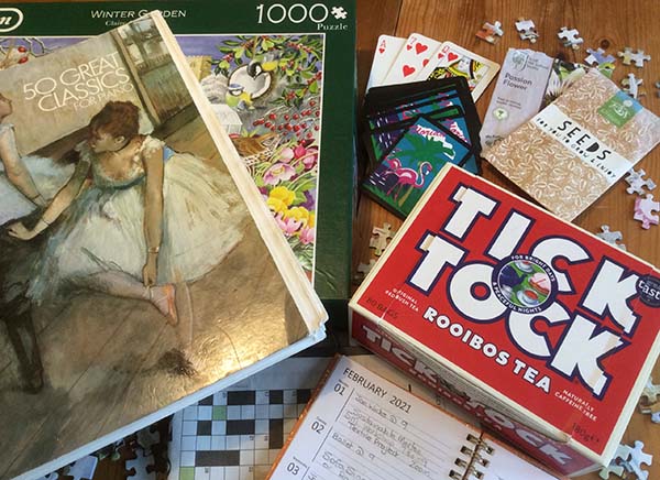 'Busy Still Life' by Shirley Ford of Merton u3a