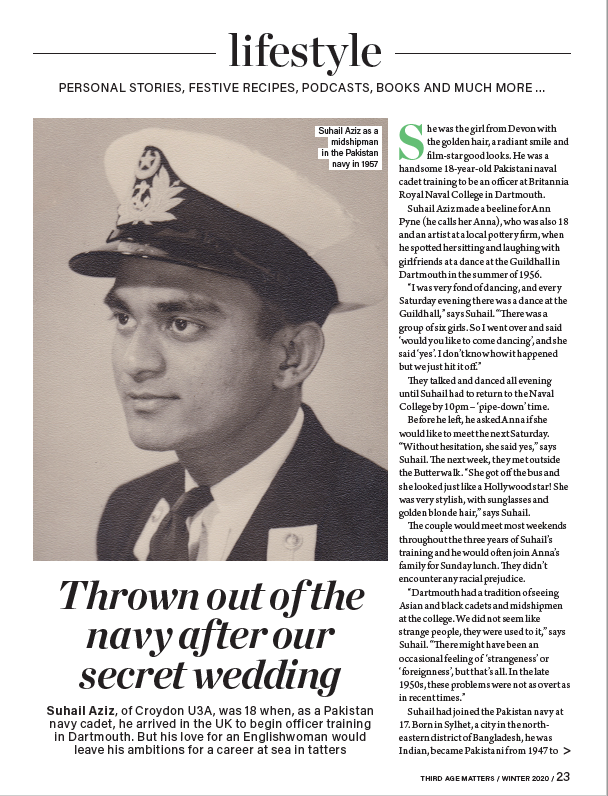 Thrown out of the navy