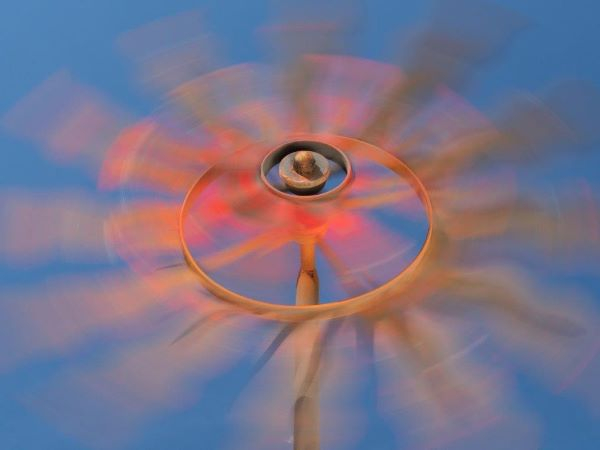 'Wind Axis' by Rosemary Gibbs of Rugby u3a