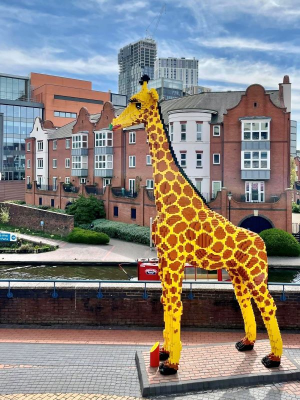 'Giraffe in the City' by Karen Coates of Balsall Common u3a