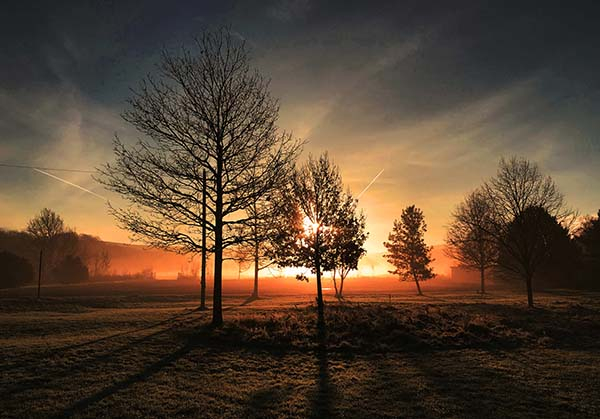 'Winter Morning' by Barry Greenwood of Burnley u3a