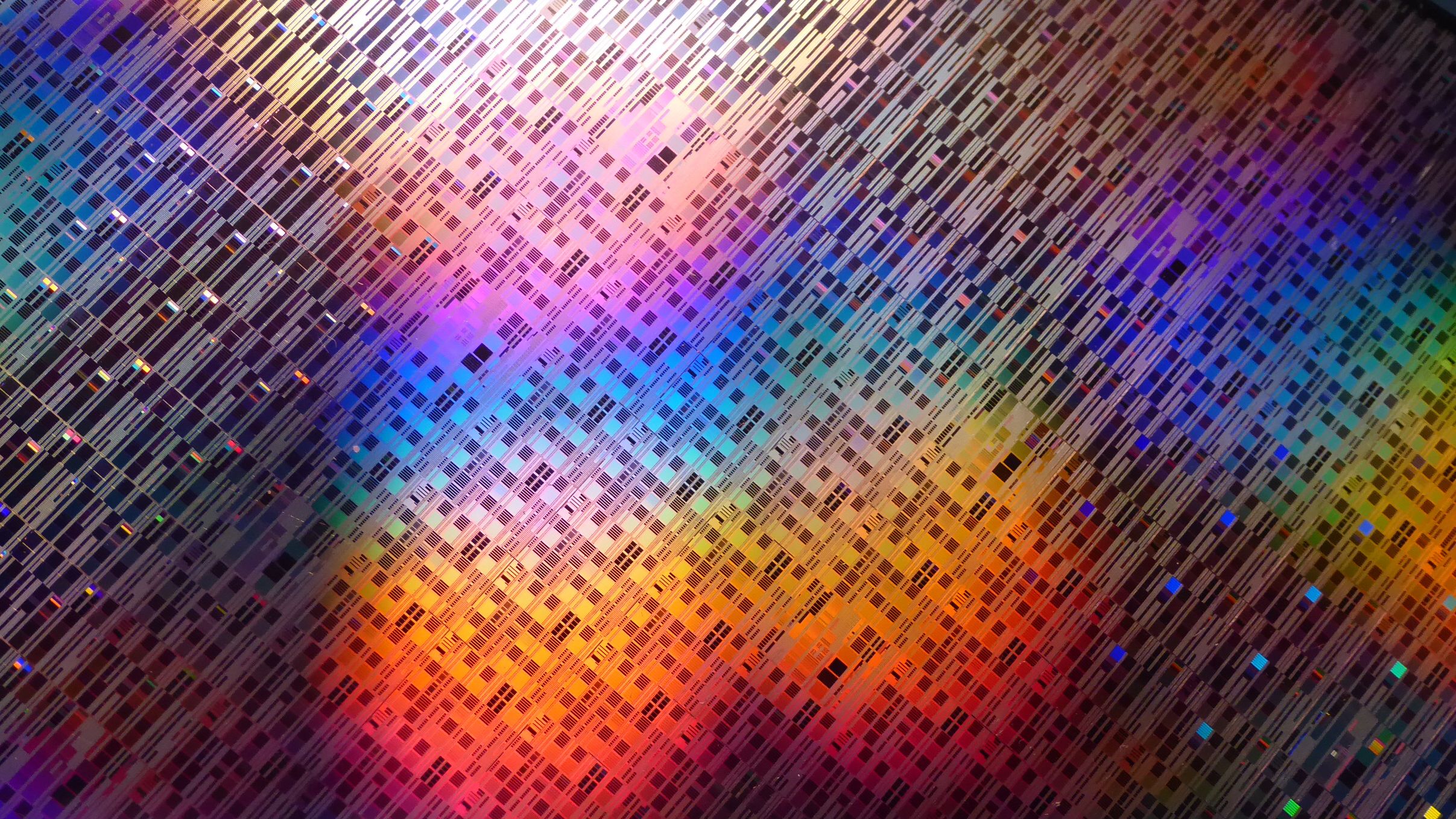 a multicoloured image with tiny squares