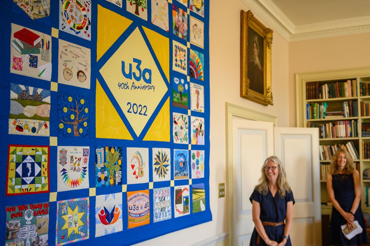 Visit the 40th Anniversary Quilt in Witney