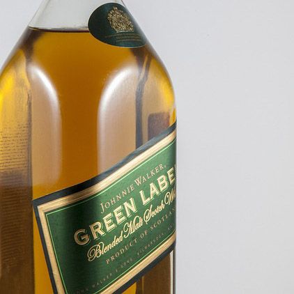 bottle of johnnie walker whisky